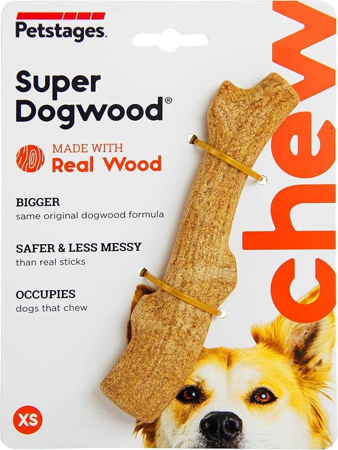 Outward Hound by Petstages Super Dogwood Durable Dog Chew Toy, Extra Small - Image 2