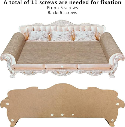 Extra Large Sofa Shaped Cat Scratcher Bed - Image 3