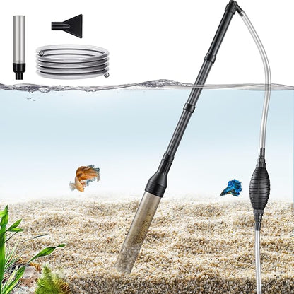 Carefree Fish Aquarium Gravel Vacuum Sand Cleaner by CarefreeFish