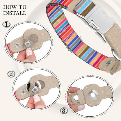 AirTag Dog Collar for Small Medium Large Breed - Image 3