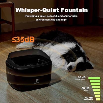 Dog Water Fountain for Large Dogs, 2.1Gal/8L Dog Water Bowl Dispenser, No Spill - Image 5