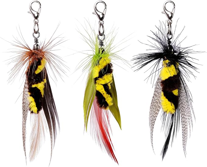 JXFUKAL Cat Feather Toy Refills by JXFUKAL