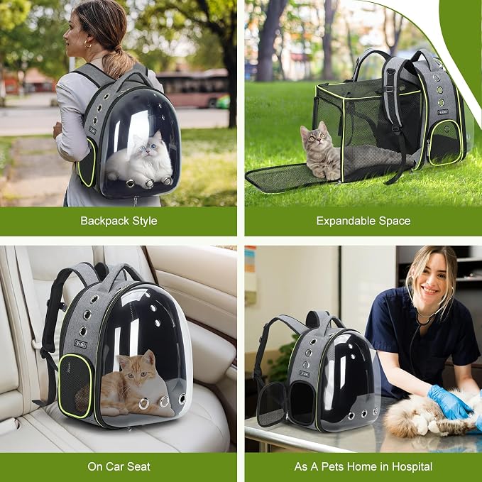 Lekereise Cat Bubble Backpack Carrier - Image 6