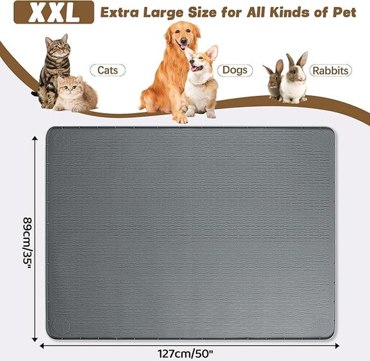 Cat Food Mat, Floor Protection - Image 2