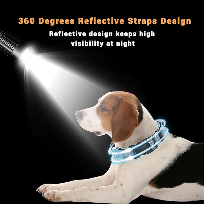 2 Pack Reflective Dog Collar - Image 4