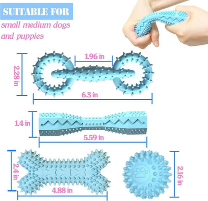4 Pack Puppy Teething Toys 0-6 Months Puppy Chew Toys - Image 5