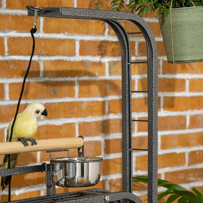 PawHut Parrot Stand Large Bird Perch Stand - Image 9