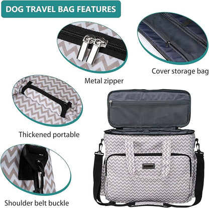 BAGLHER Dog Travel Bag, Pet Travel Bag, - Image 4