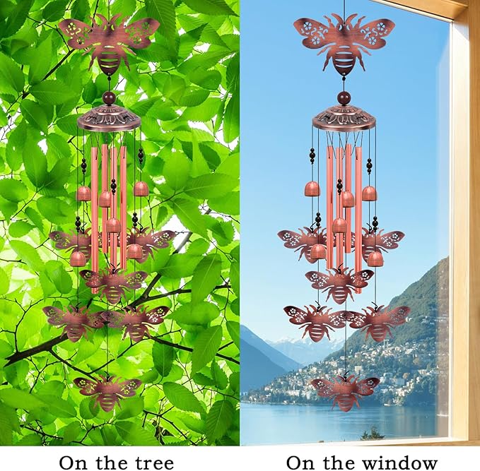 Outdoor Bees Wind Chimes, Gifts - Image 5