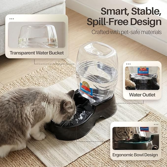 Flexzion Automatic Gravity Pet Waterer - Image 6