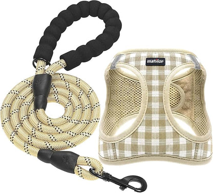 Dog Harness Step-in Breathable Puppy Cat Dog Vest Harnesses by matilor
