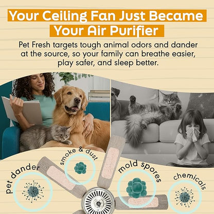 Barnakl Pet Fresh Ceiling Fan Filters - Image 2