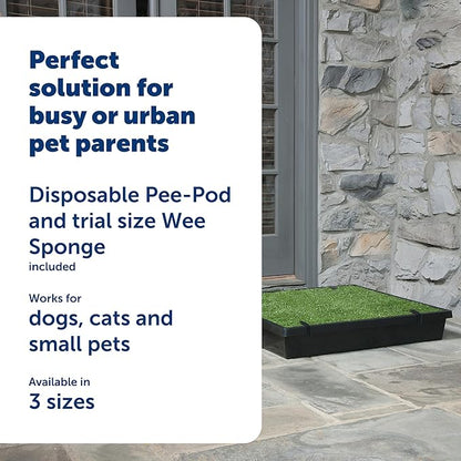 PetSafe Pet Loo Indoor Pet Toilet, Portable Dog Potty Station, Grass Pad Tray - Image 6