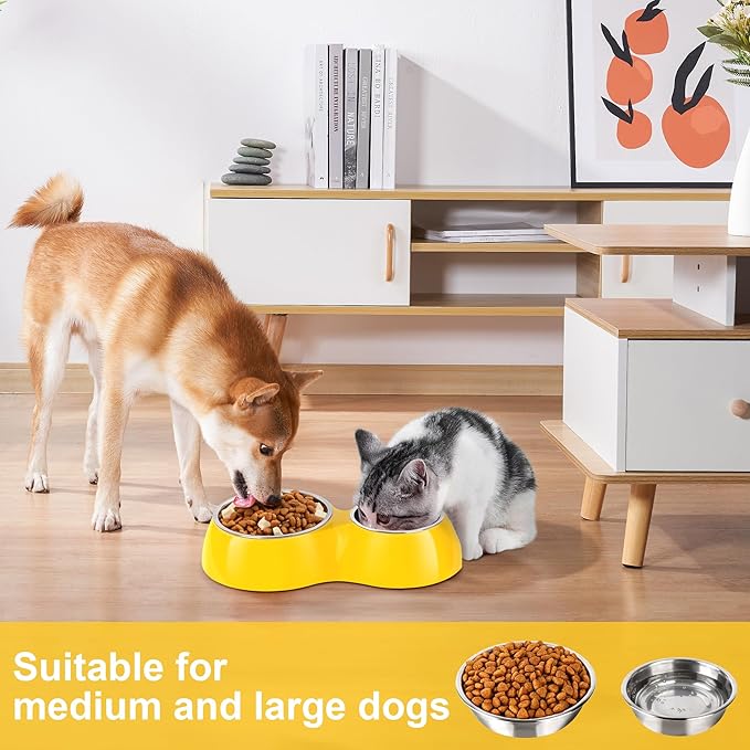 Elevated Dog Bowls Set - Image 3