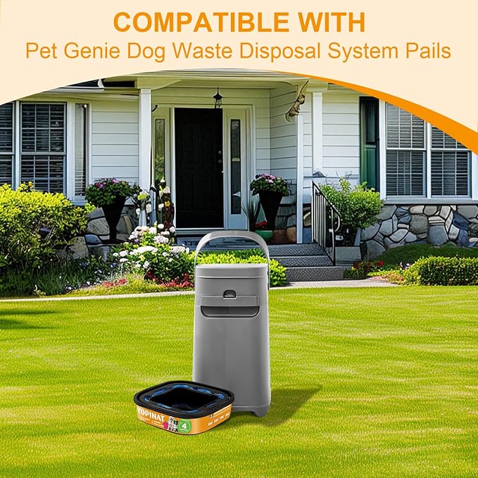 2 IN 1 Genie Refill Bags for Dog Cat 2 Pack - Image 3