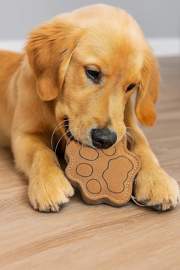 Natural Jute Dog Chew Toy – Tough Paw-Shaped Puppy Teething Toy, Durable & Safe - Image 8