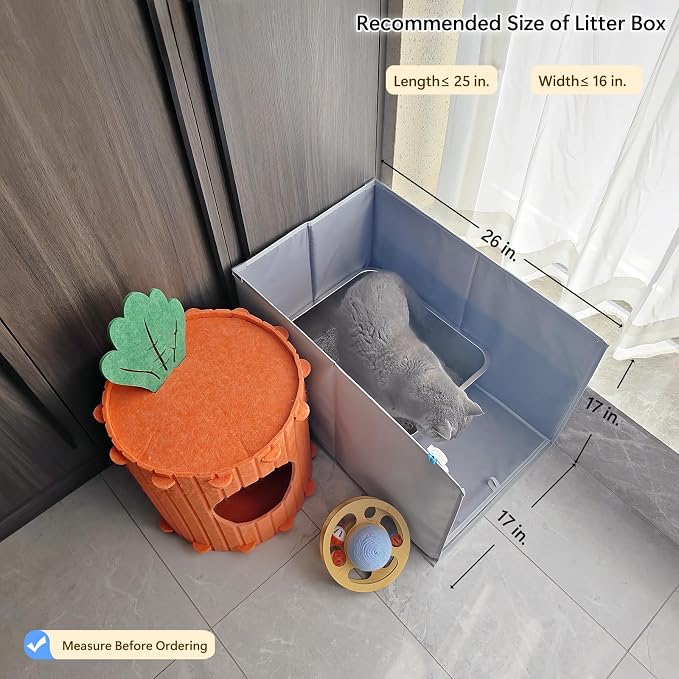 Extra Large Cat Litter Box Enclosure - Image 3