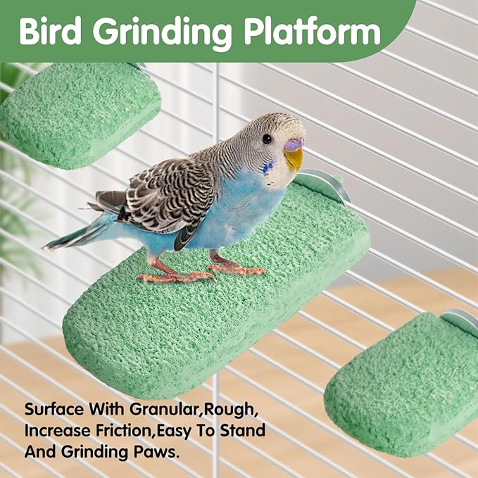 3Pcs Beak Grinder for Birds: Parakeet Beak Grinding Stone&Nail Trimming - Image 3