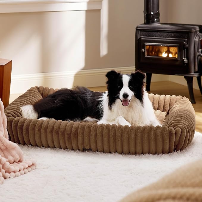 Bedsure ComfyFleece™ Cute Dog Bed by BEDSURE