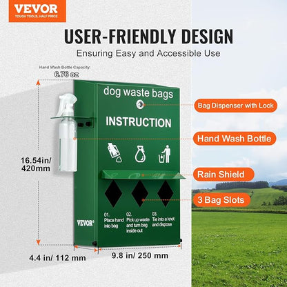 VEVOR Dog Poop Bag Dispenser - Image 2