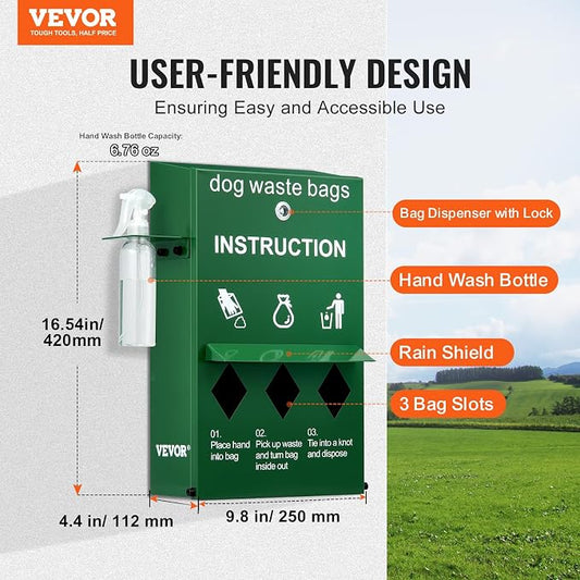 VEVOR Dog Poop Bag Dispenser - Image 2