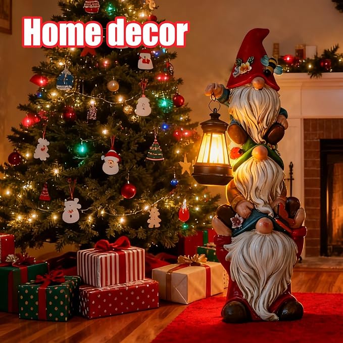 17 in Large Garden Gnome Statue - Image 5