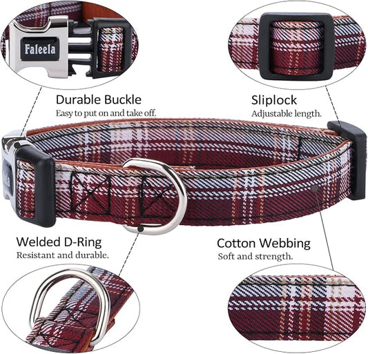 Faleela Soft &Comfy Bowtie Dog Collar, Detachable and Adjustable Bow Tie Collar - Image 2