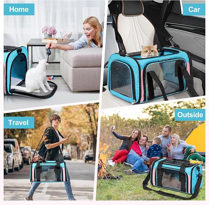 Discala Cat Dog Carrier Pet Carrier - Image 7