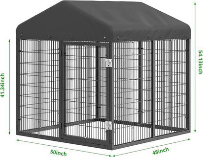 Large Outdoor Dog Enclosure, Heavy Duty Dog Cage - Image 2