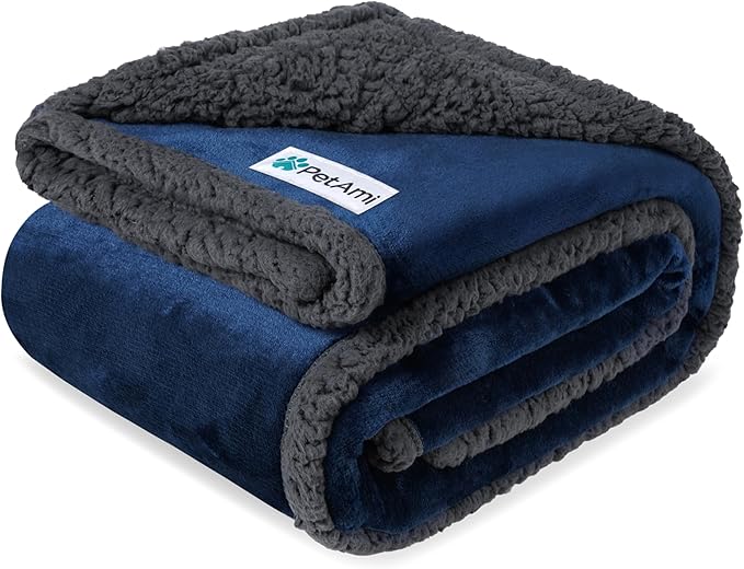 PetAmi Waterproof Dog Blanket for Medium Large XL Dog Puppy Cat Throw for Couch by PetAmi