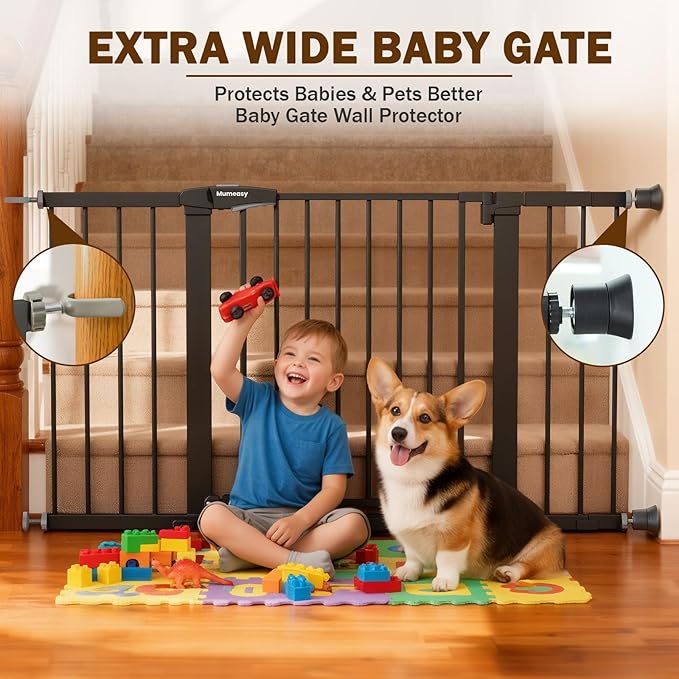 Mumeasy 29.7–51 Inch Extra Wide Baby Gate - Image 3
