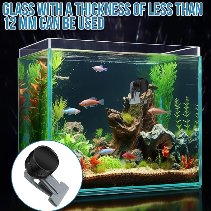 2Pcs Goldfish Feeder, Saltwater Aquarium Accessories Supplies Algae Magnet - Image 3