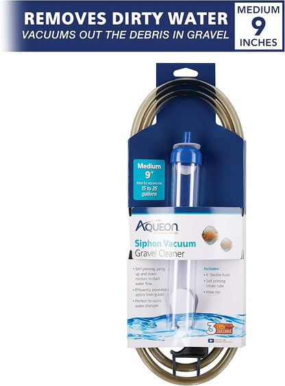 Aqueon Aquarium Siphon Vacuum Gravel Cleaner Medium - Image 2