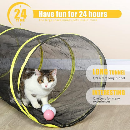 Outdoor Cat Enclosures Indoor, Portable Mesh Tent, Playhouse - Image 5