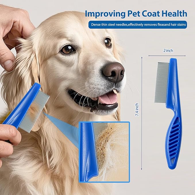 5 Piece Dog Grooming Brush Set - Image 3