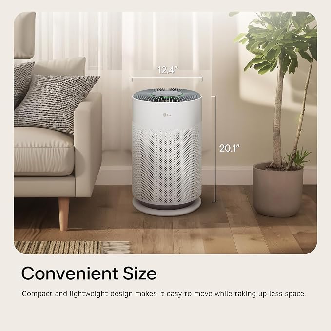LG PuriCare 360 Air Purifiers for Home, Large and Small Room, 059 ft² in 1 Hr - Image 7