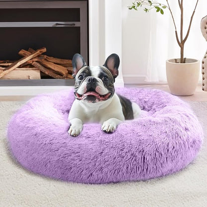 JOLLYVOGUE Calming Dog Bed for Small Dogs by JOLLYVOGUE