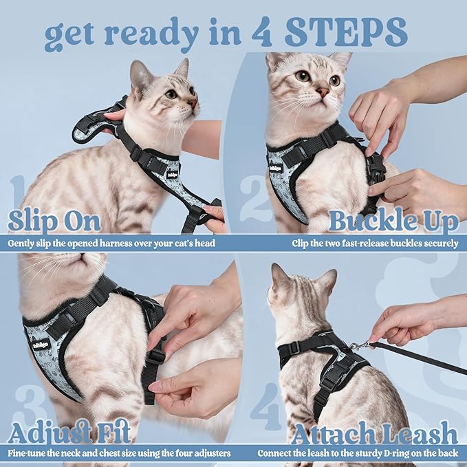 rabbitgoo Cat Harness and Leash - Image 8