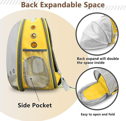 Cat Backpack Carrier Back Expandable Bubble Pet Carrier Backpack - Image 4