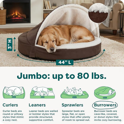 Furhaven 44" Round Orthopedic Dog Bed - Image 3
