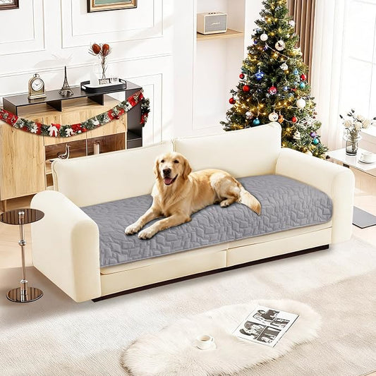 Waterproof Couch Covers for Pets, Waterproof Dog Bed Cover, Anti-Slip Soft Dog by CYCMACOHOME