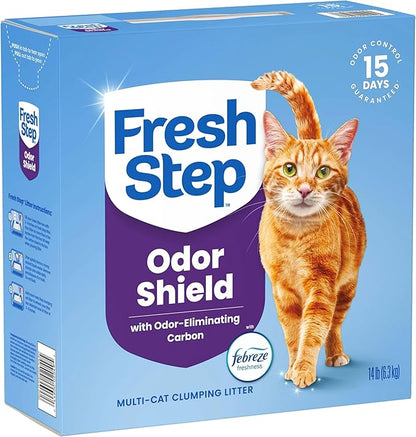 Fresh Step Clumping Cat Litter, Long Lasting Odor Control Kitty Litter - Image 10