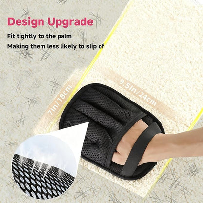 3 PCS Pet Hair Removal Glove and Pet Grooming Glove Kit - Image 2