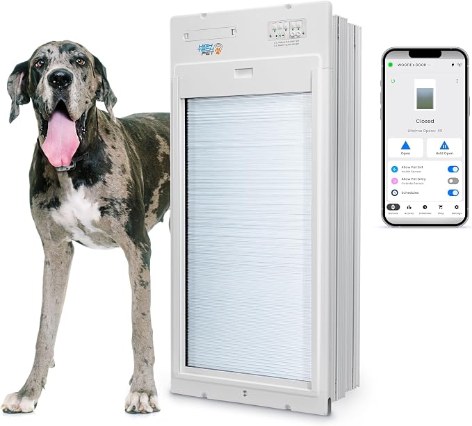 New, Power Pet Automatic ROLL UP Door by High Tech Pet Brand by HighTechPet
