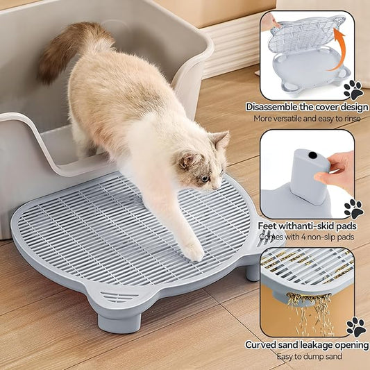 Adjustable Cat Ramp Litter Box Step Double Layer - Image 2