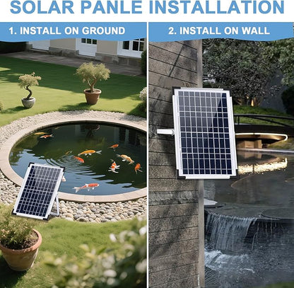 Solar Fountain Pump 12W Solar Water Fountain - Image 6