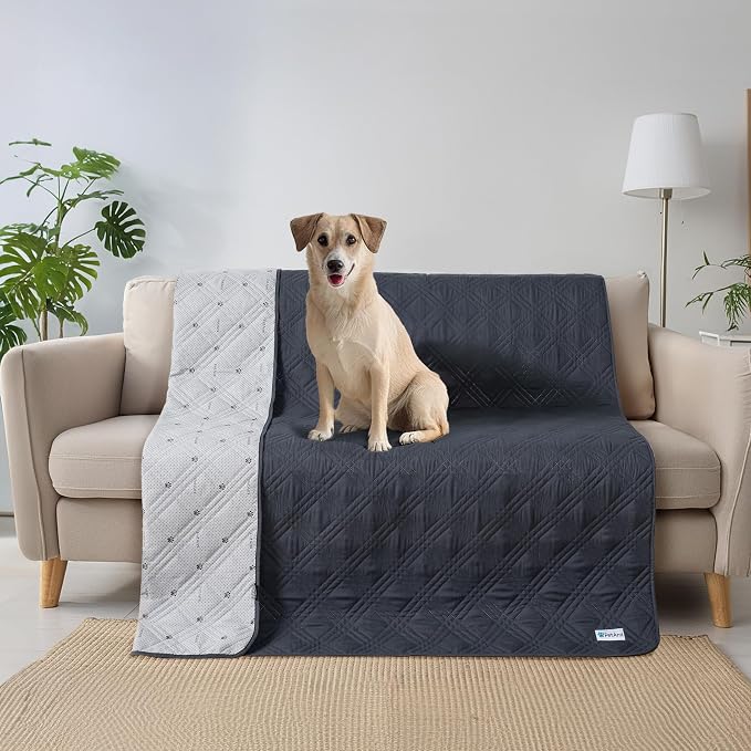 PetAmi Waterproof Couch Cover for Dogs, Waterproof Pet Blanket, Reversible - Image 7