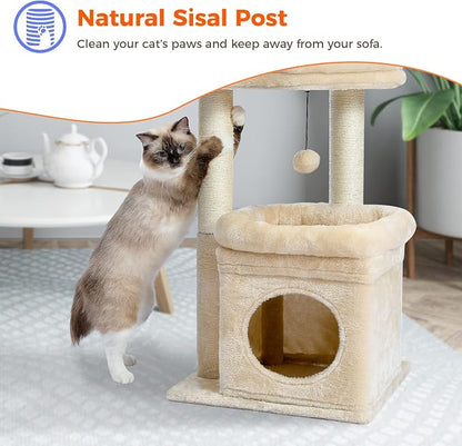 PEQULTI Cat Tree Cat Tower for Indoor Cats - Image 6