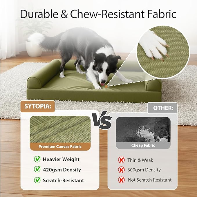 Sytopia 42in Chew Proof Dog Beds - Image 4