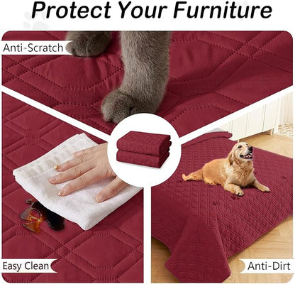 hyha Waterproof Dog Bed Blanket, Soft Pet Blankets, Waterproof Couch Cover - Image 5